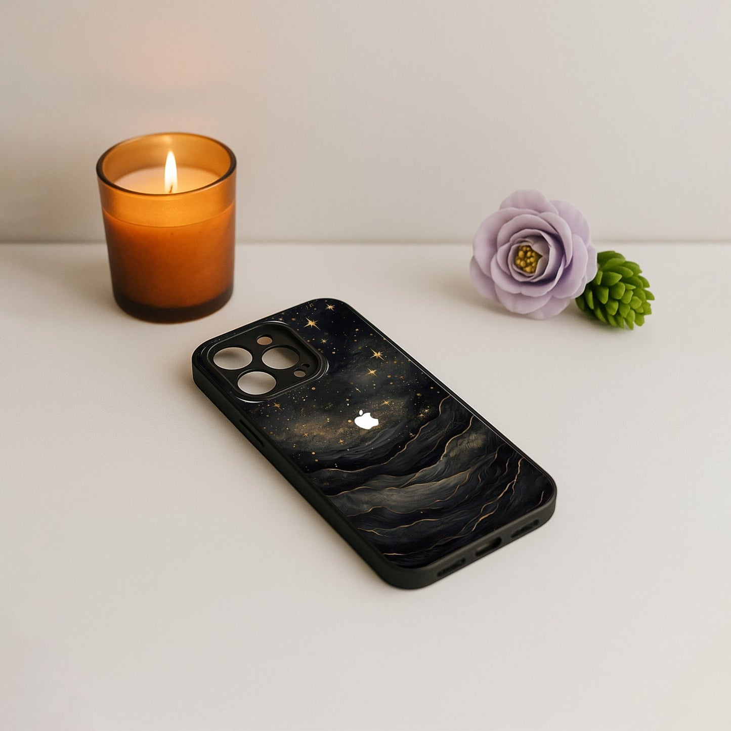 Celestial Metal Back Case for Apple Iphone 16 Pro Max