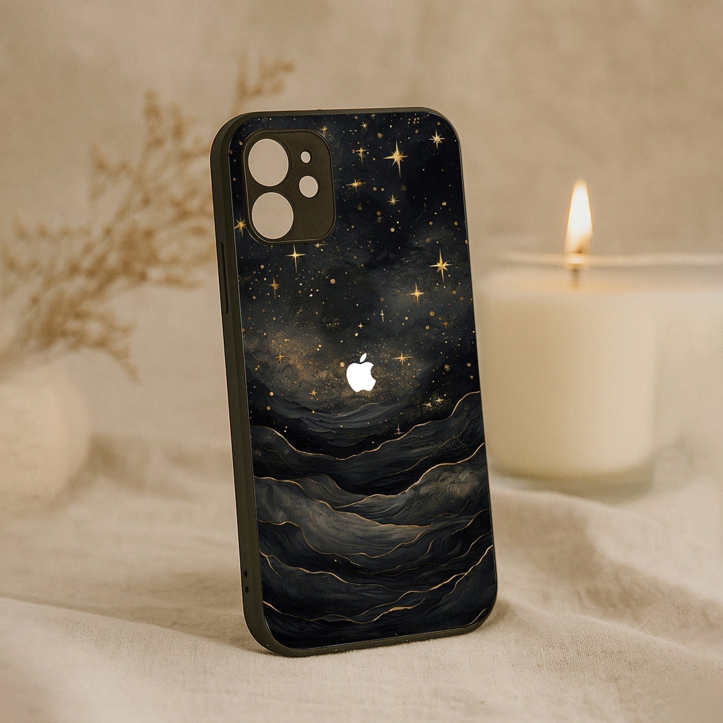 Celestial Metal Back Case for Apple Iphone 11
