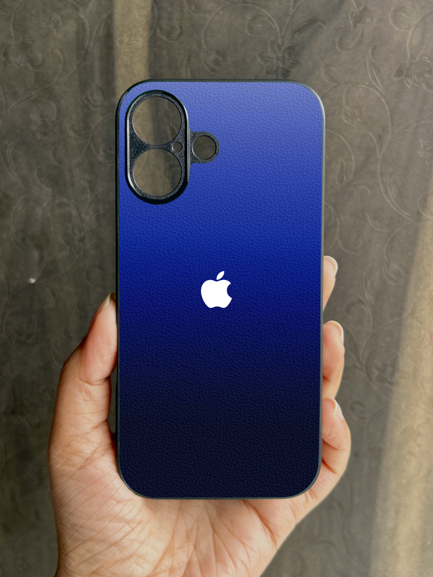 AquaShade Glossy Metal Back case for Apple Iphone 16