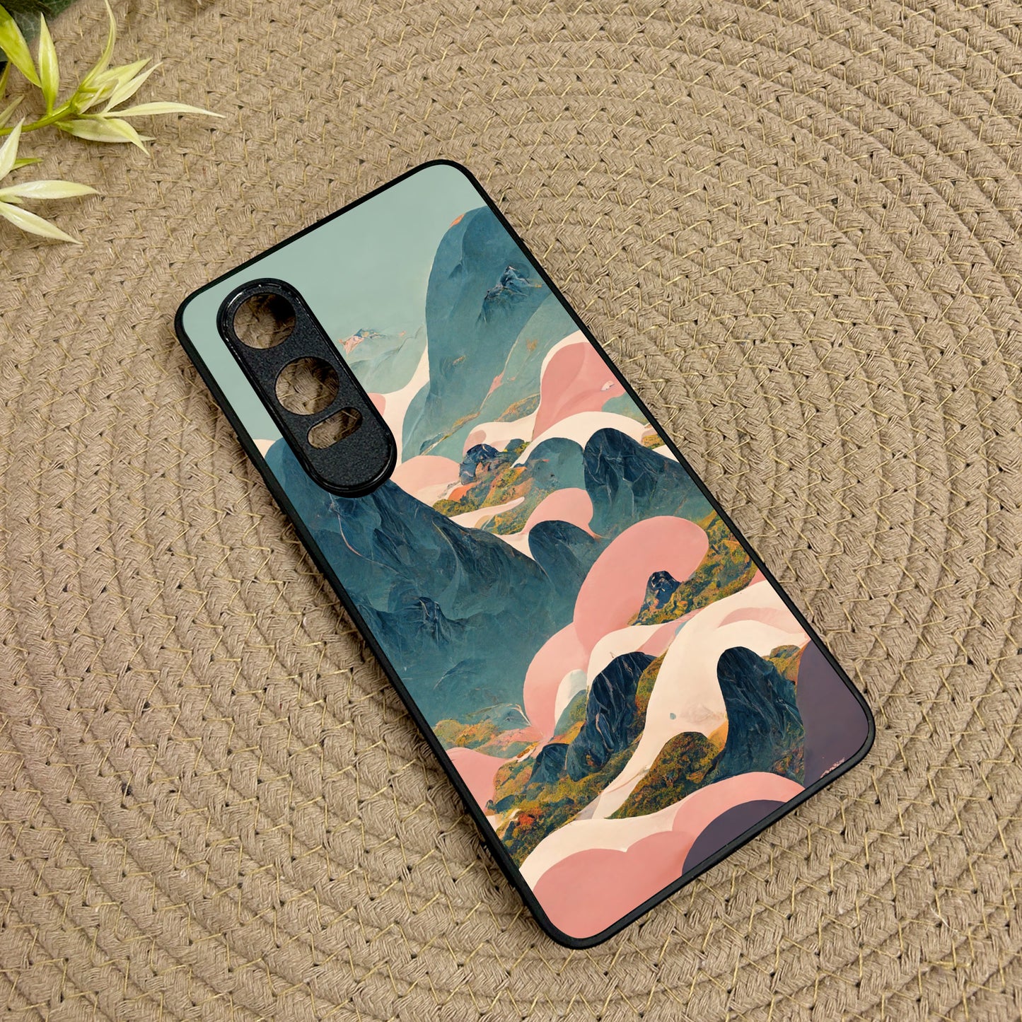 Cloud Peaks Metal Back Case for Oneplus Nord CE 4 Lite (5G)