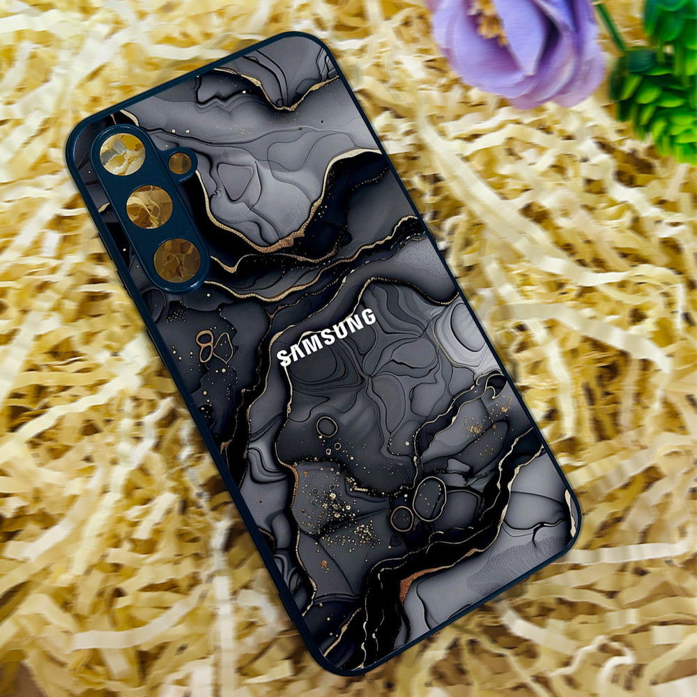 Dark Luxe Metal Back Case for Samsung Galaxy S23fe 5G