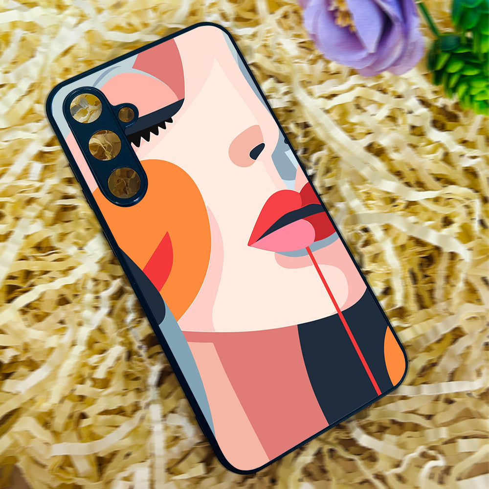 Ethereal Beauty Metal Back Case for Samsung Galaxy S23fe 5G