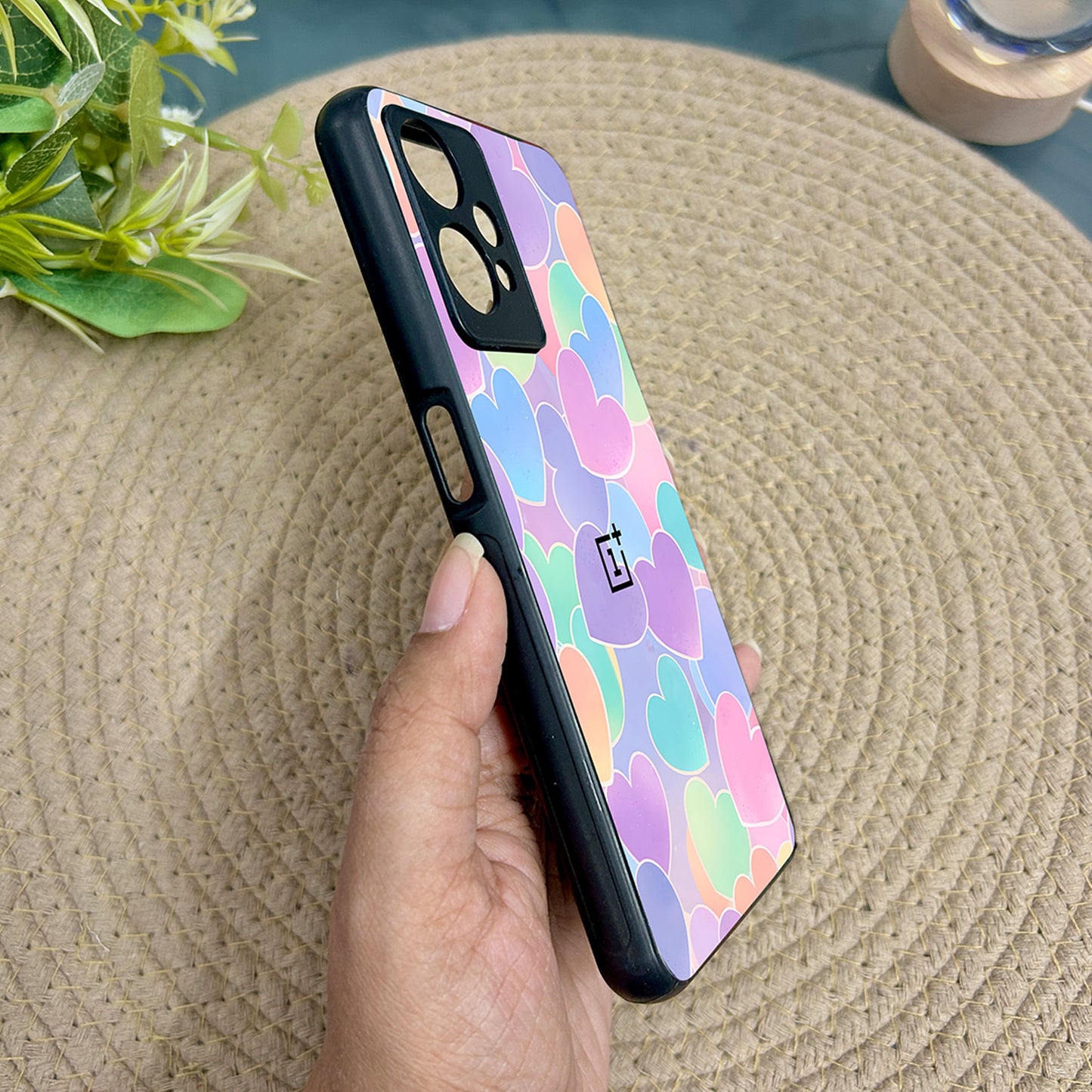 Pastel Hearts Glossy Case for Oneplus Nord CE 2 Lite (5G)