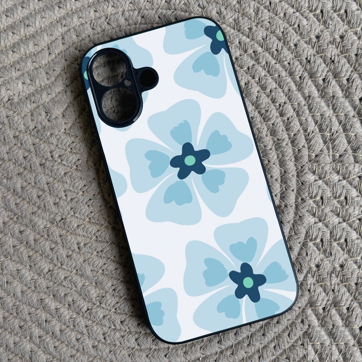 Cool Petals Metal Back Case for Apple Iphone 16