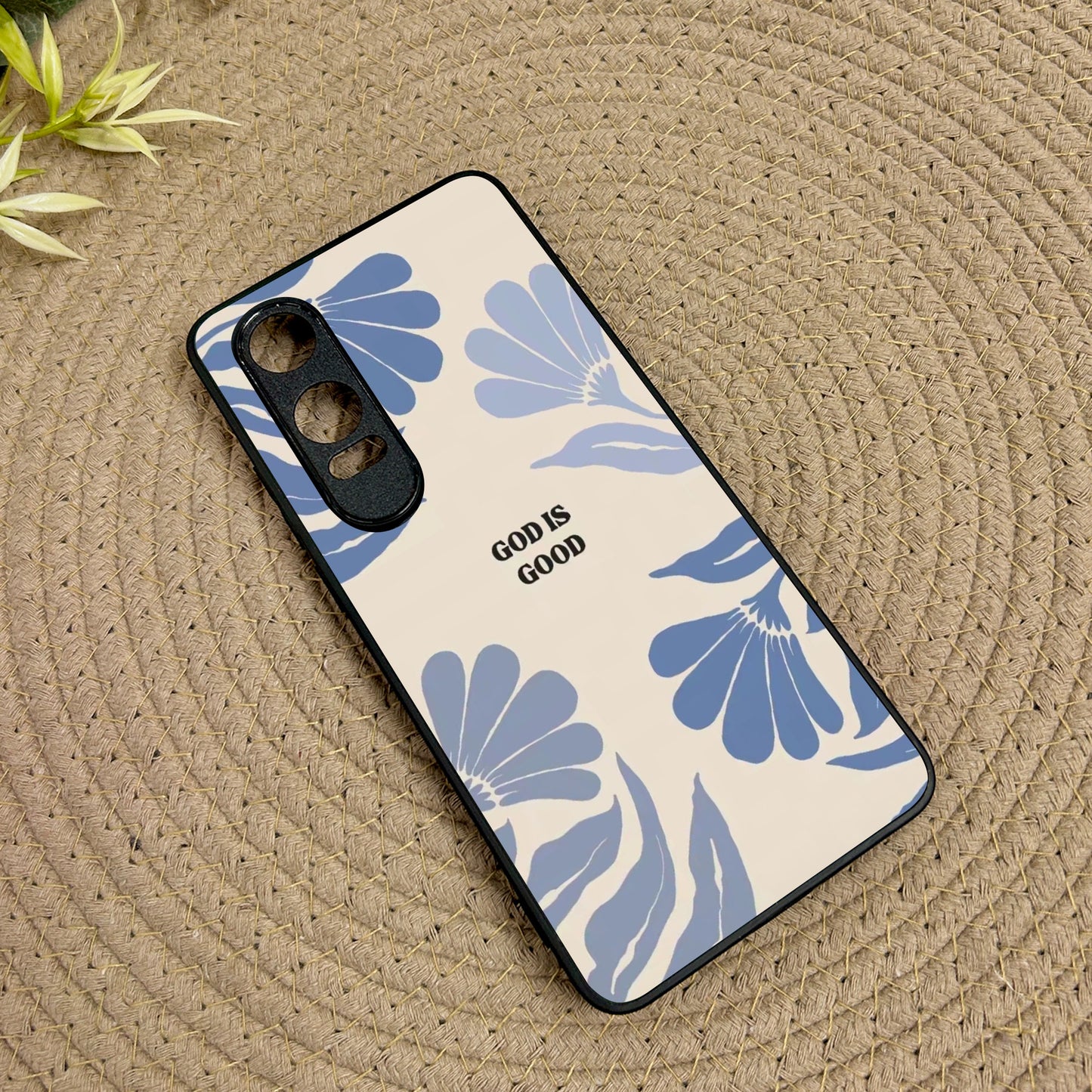 God Is Good' Glossy Metal Back Case for Oneplus Nord CE 4 Lite (5G)