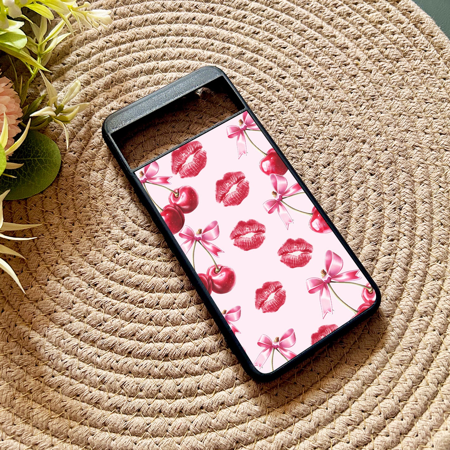 Cherry Lips Case for Google Pixel 8