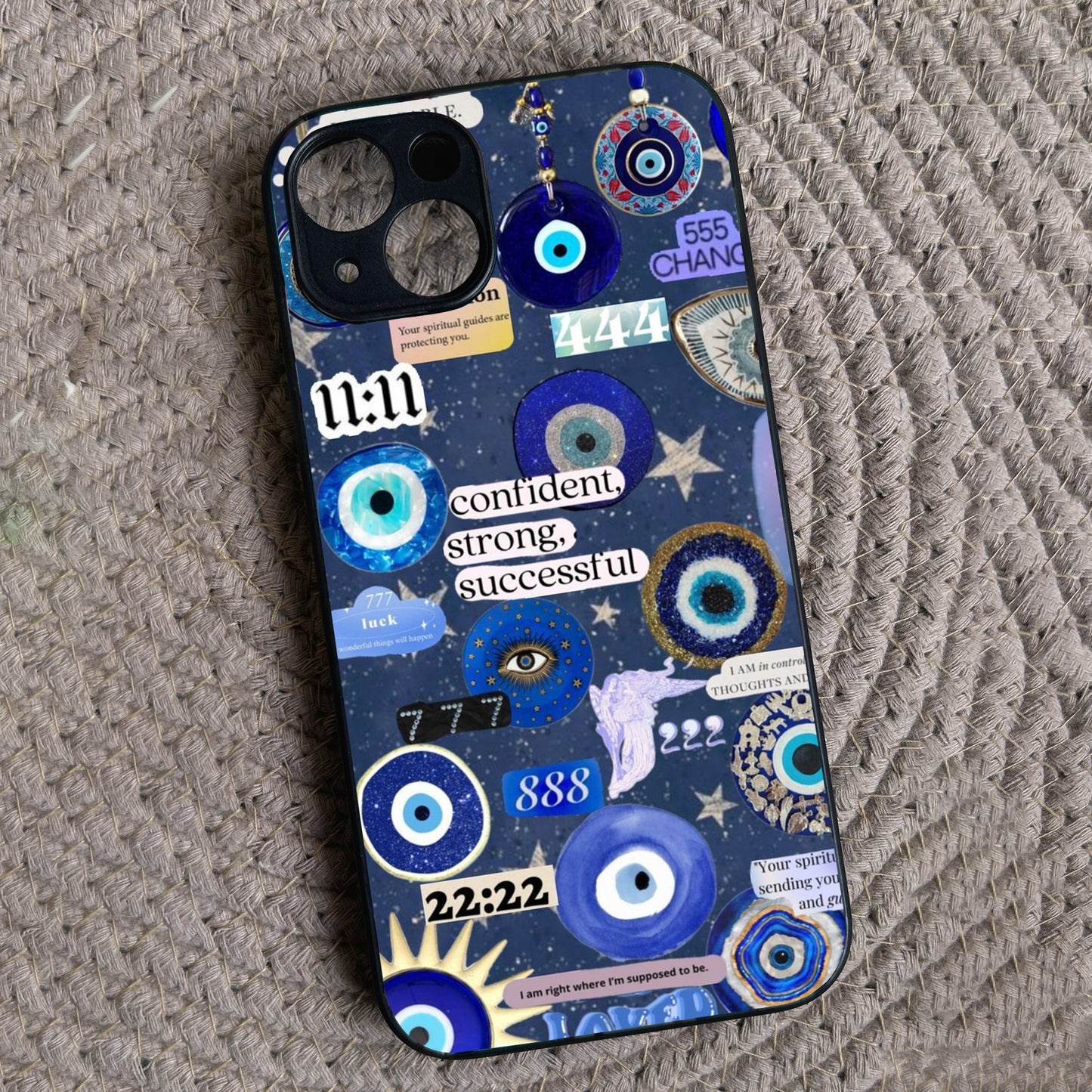 Affirmation Amulet Metal Back Case for Apple Iphone 13