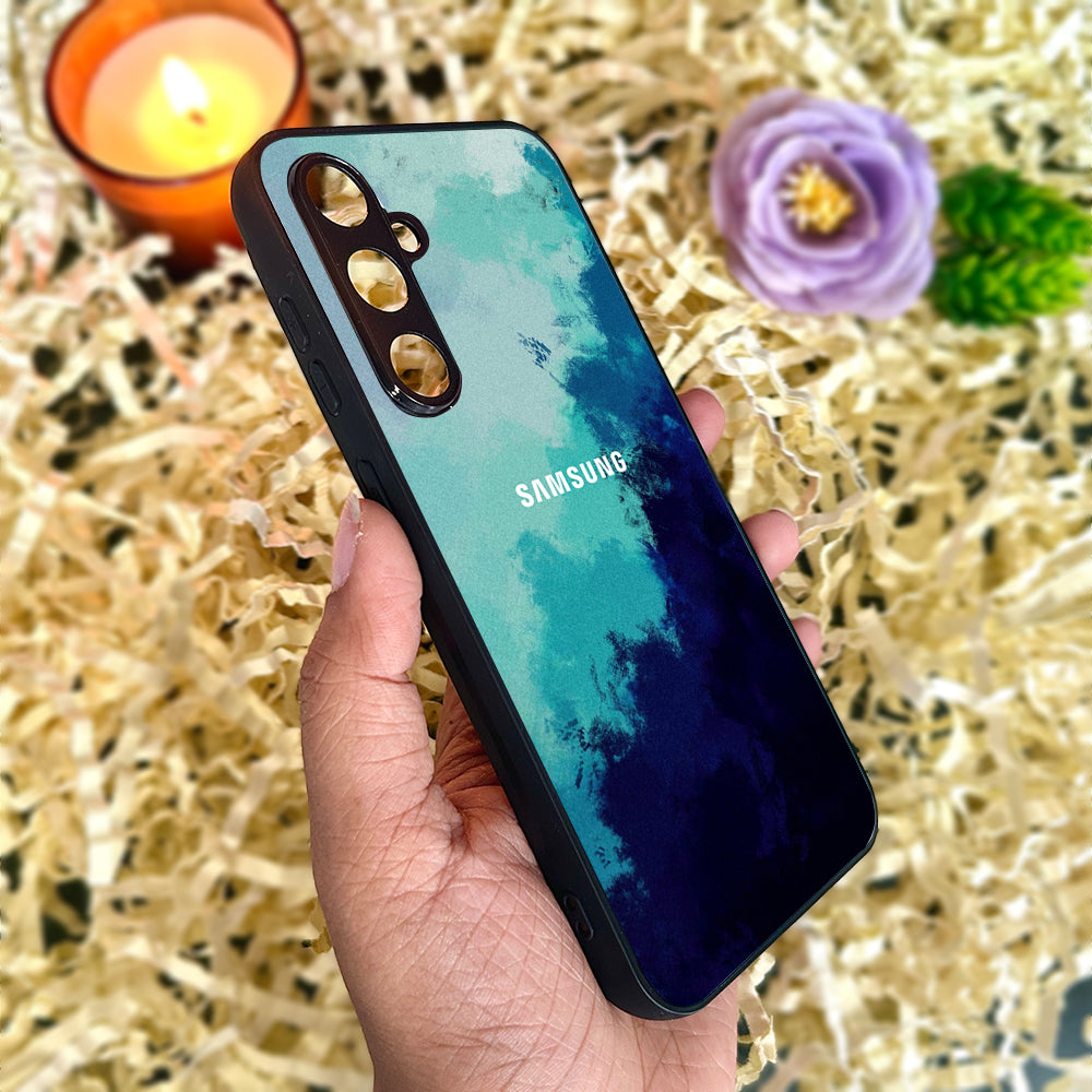 Bluora Glossy Metal Back Case for Samsung Galaxy S23fe 5G