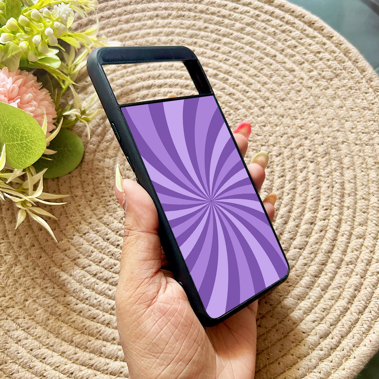 Purple Twist Case for Google Pixel 8