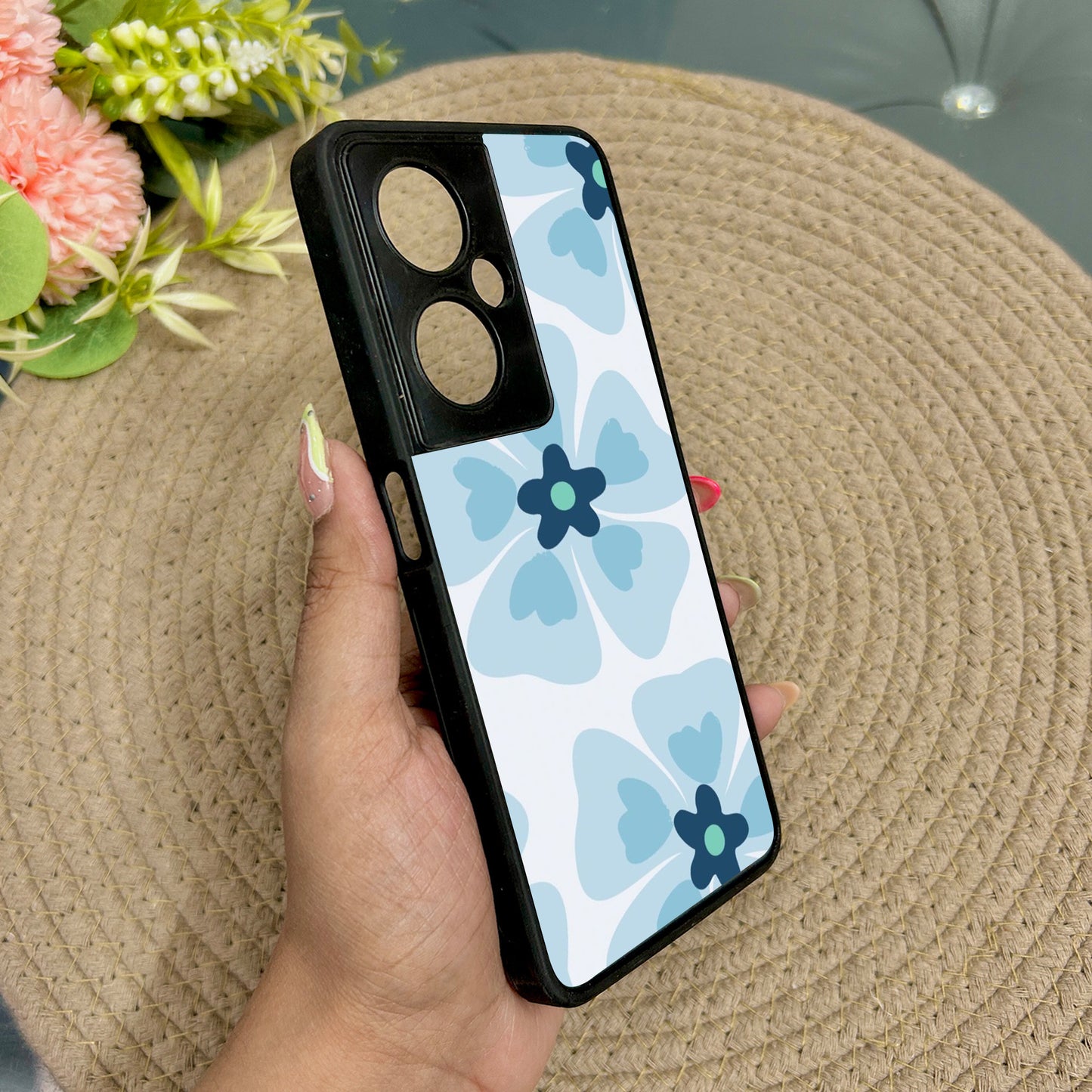 Cool Petals Metal Back Case for Oneplus Nord CE 3 Lite (5G)