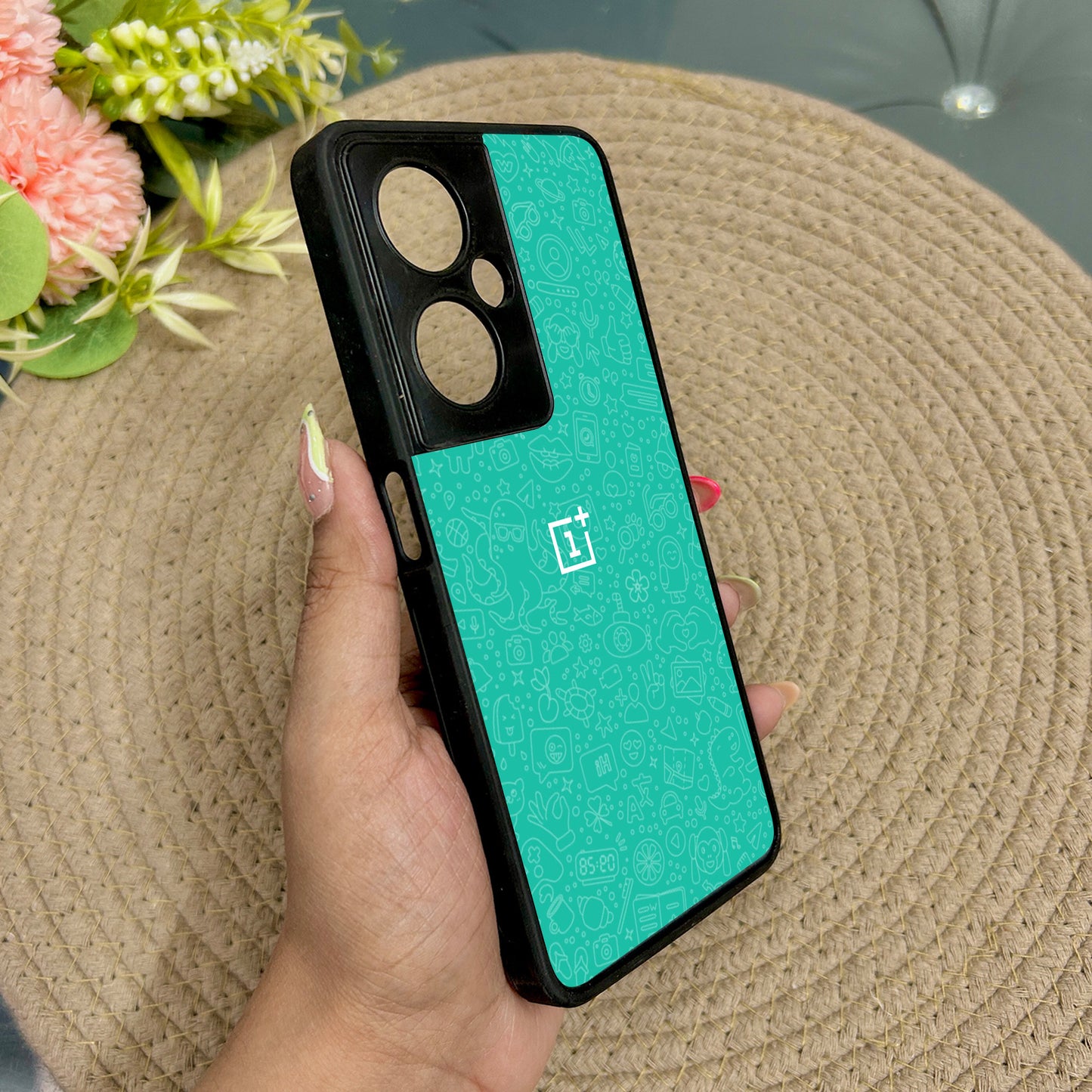 DoodlePop Glossy Metal Back case for Oneplus Nord CE 3 Lite (5G)