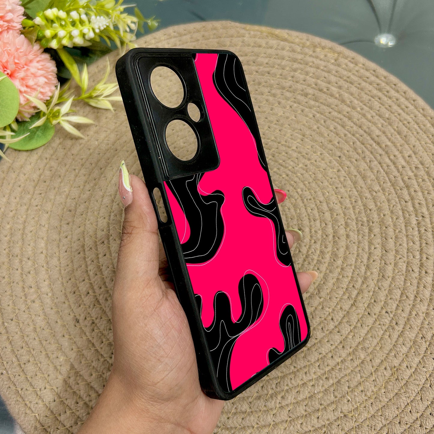 Hot Mess Glossy Metal Back Case for Oneplus Nord CE 3 Lite (5G)