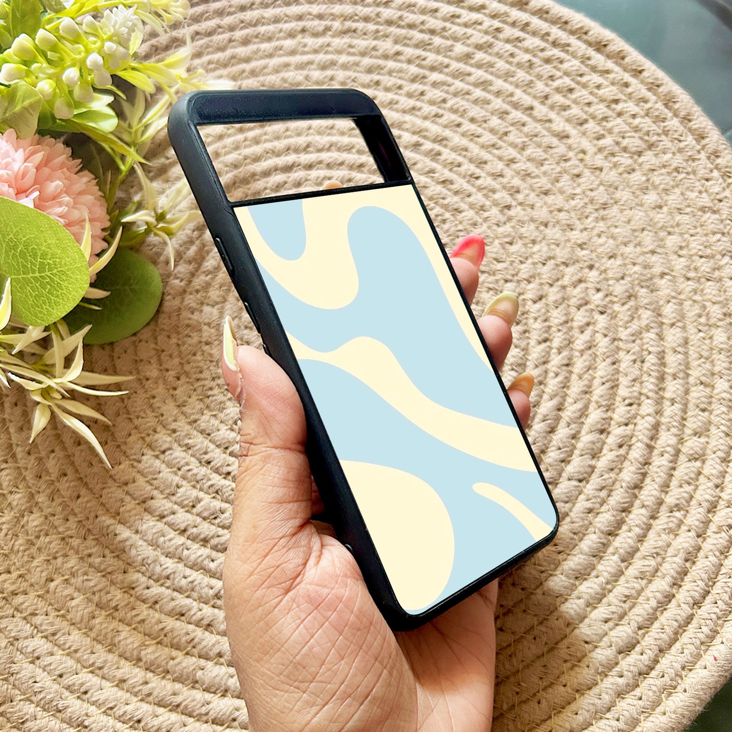 Sunny Swirl Glossy Case for Google Pixel 8