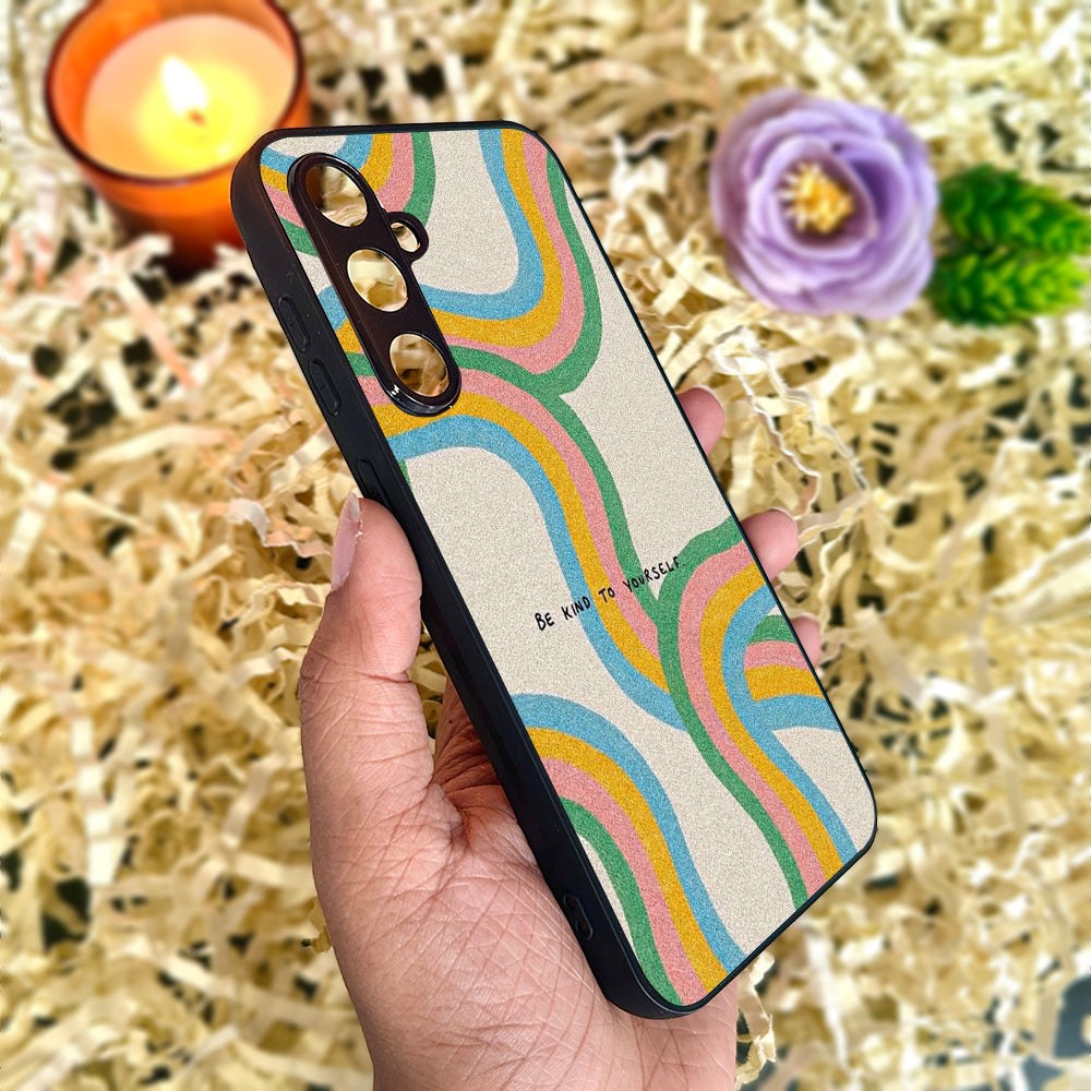 Kind Waves Metal Back Case for Samsung Galaxy S23fe 5G