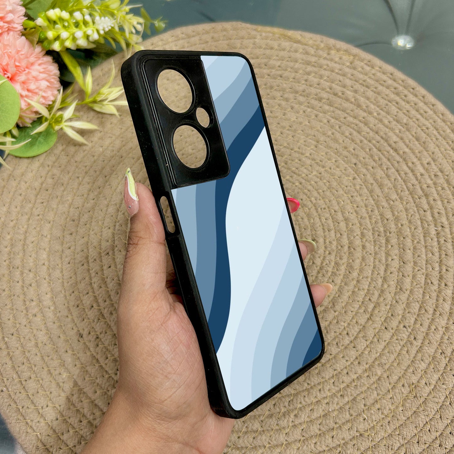 Cool Current Metal Back Case for Oneplus Nord CE 3 Lite (5G)