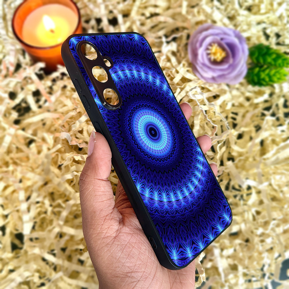 Amulet Mandala Metal Back Case for Samsung Galaxy S23fe 5G