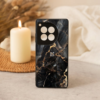 Marble Mood Metal Back Case for OnePlus 12R