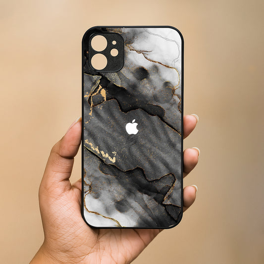 Gold Tint Metal Back Case for Apple Iphone 11
