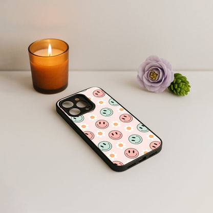 Cute Smiles Metal Back Case for Apple Iphone 11 Pro Max
