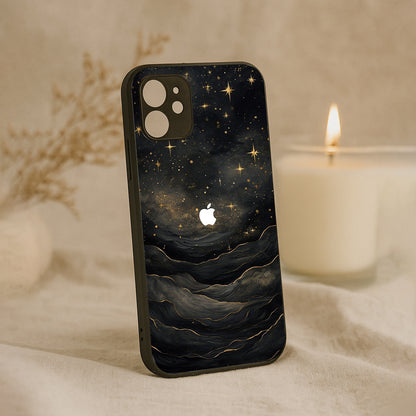 Celestial Metal Back Case for Apple Iphone 11