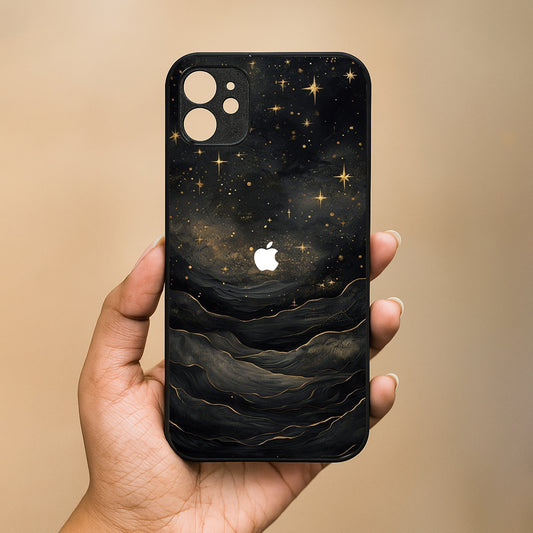 Celestial Metal Back Case for Apple Iphone 11