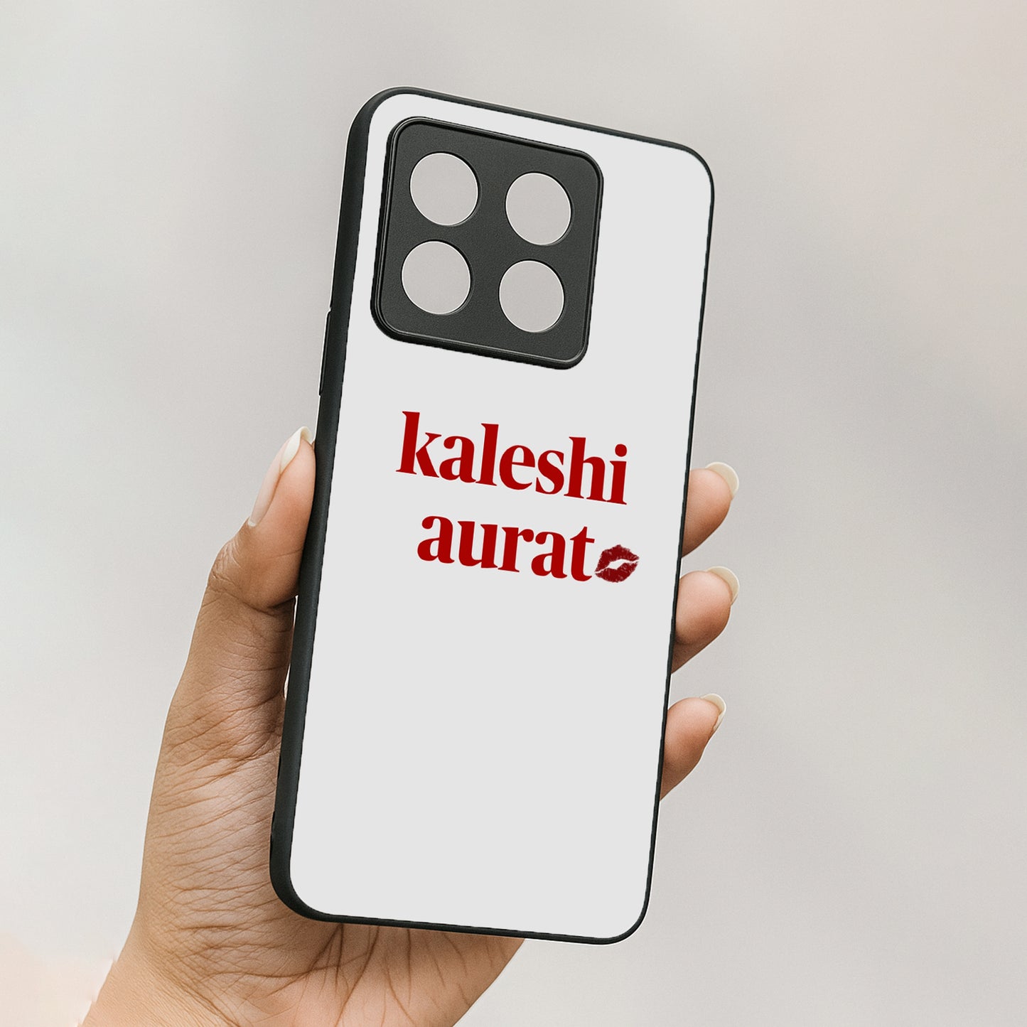 Kaleshi Aurat' Metal Back Case forOnePlus 10T 5G