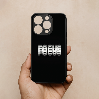 FOCUS' Metal Back Case for Apple Iphone 11 Pro