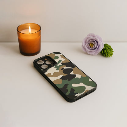 Fauji Flow Metal Back Case for Apple iPhone