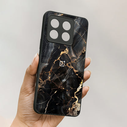 Marble Mood Metal Back Case forOnePlus 10T 5G