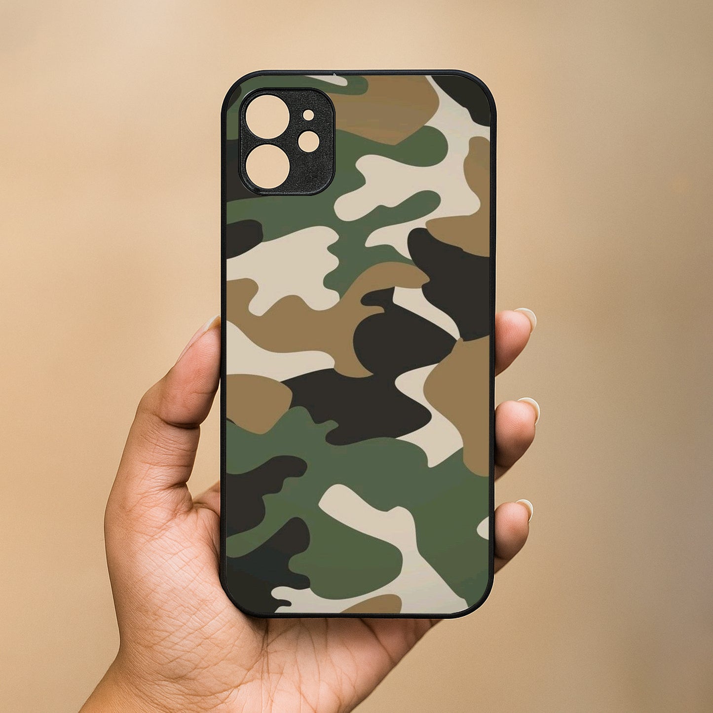 Fauji Flow Metal Back Case for Apple Iphone 11