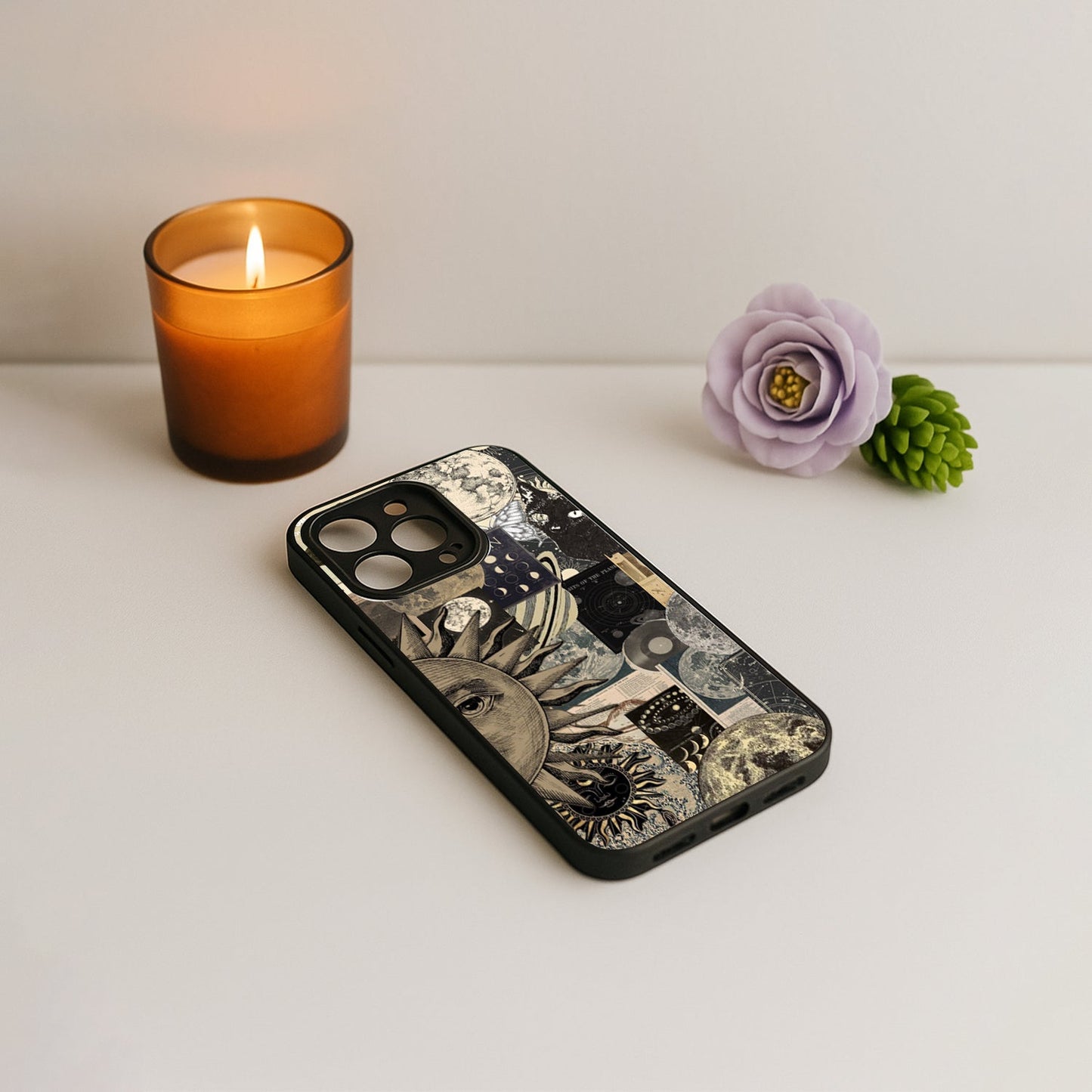 Galaxy Glaze Metal Back Case for Apple Iphone 11 Pro