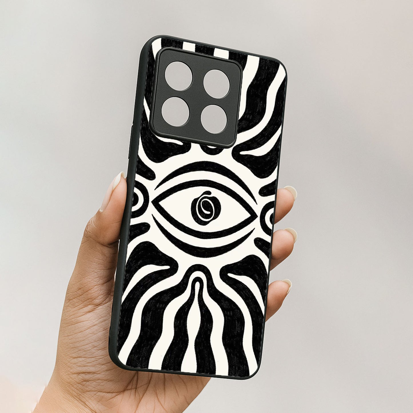 Majestic Eye Metal Back Case forOnePlus 10T 5G