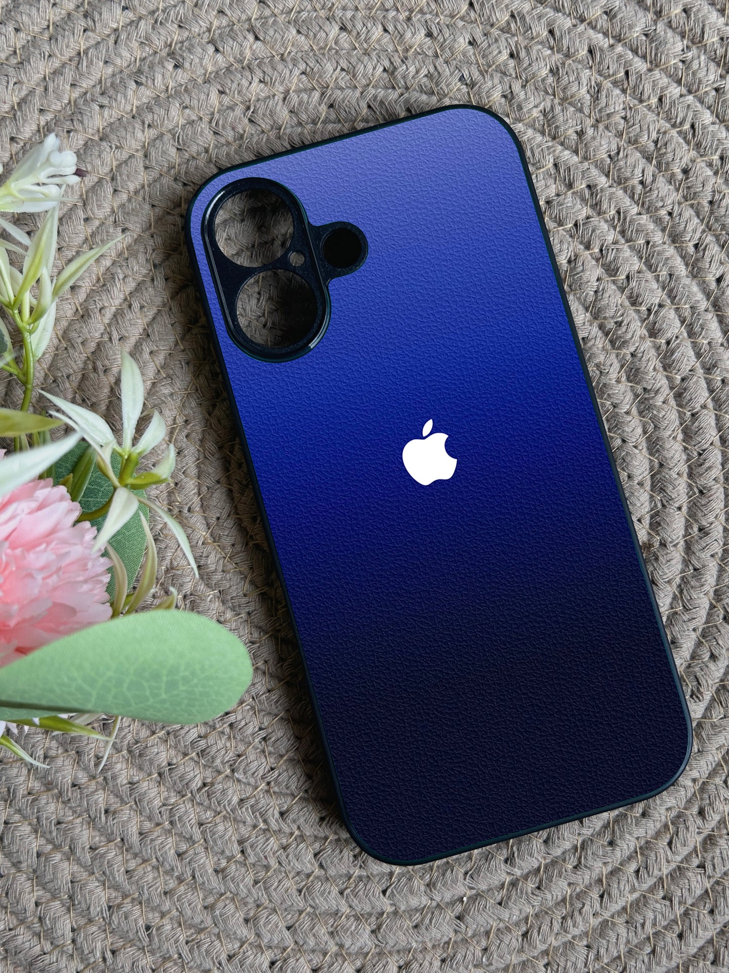 AquaShade Glossy Metal Back case for Apple Iphone 16