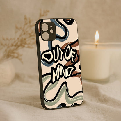 Out Of Mind Metal Back Case for Apple Iphone 11