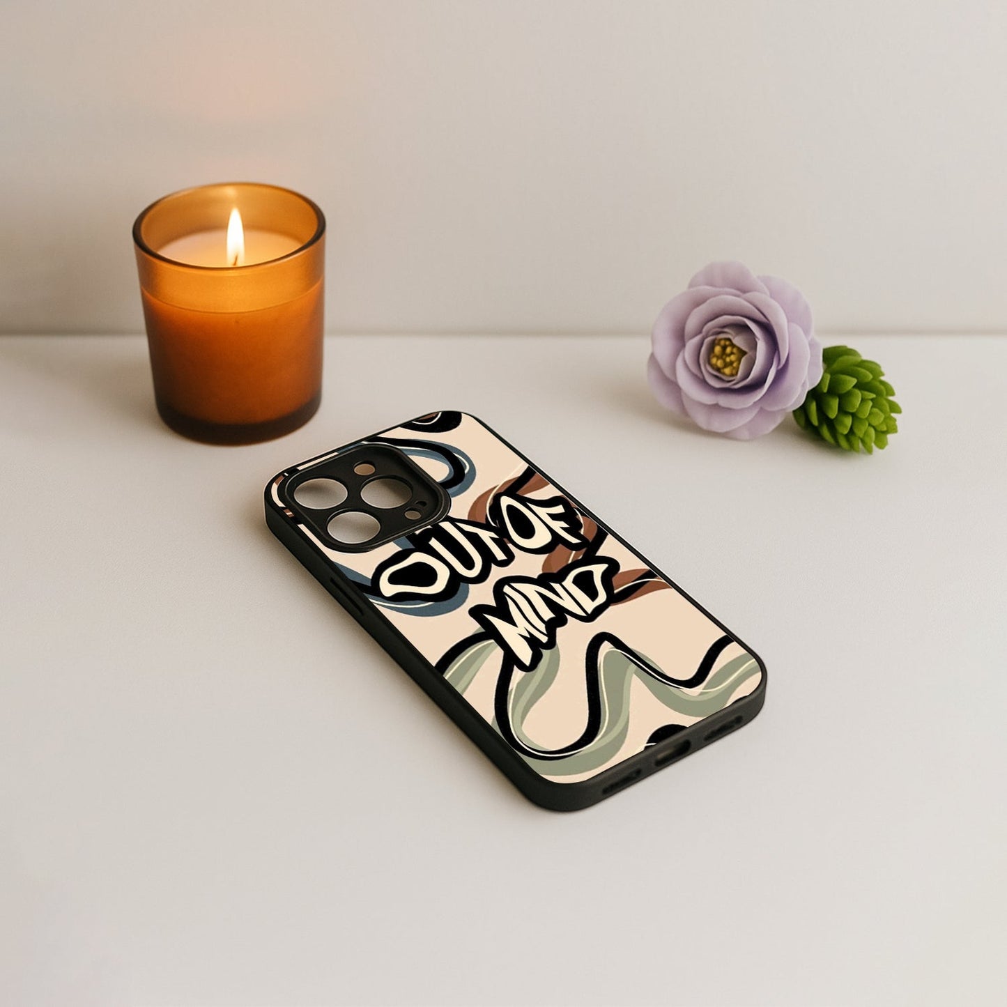 Out Of Mind Metal Back Case for Apple Iphone 11 Pro Max