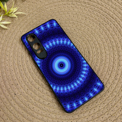 Amulet Mandala Glossy Metal Back Case for Oneplus Nord CE 4 Lite (5G)