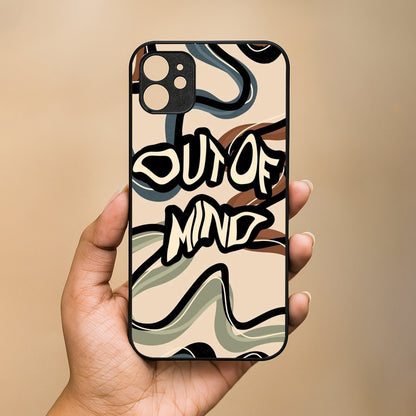 Out Of Mind Metal Back Case for Apple Iphone 11