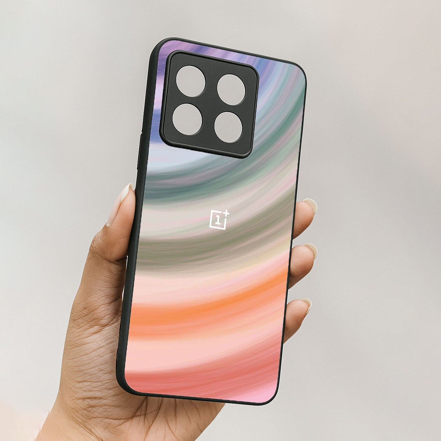 Rainbloom Metal Back Case forOnePlus 10T 5G