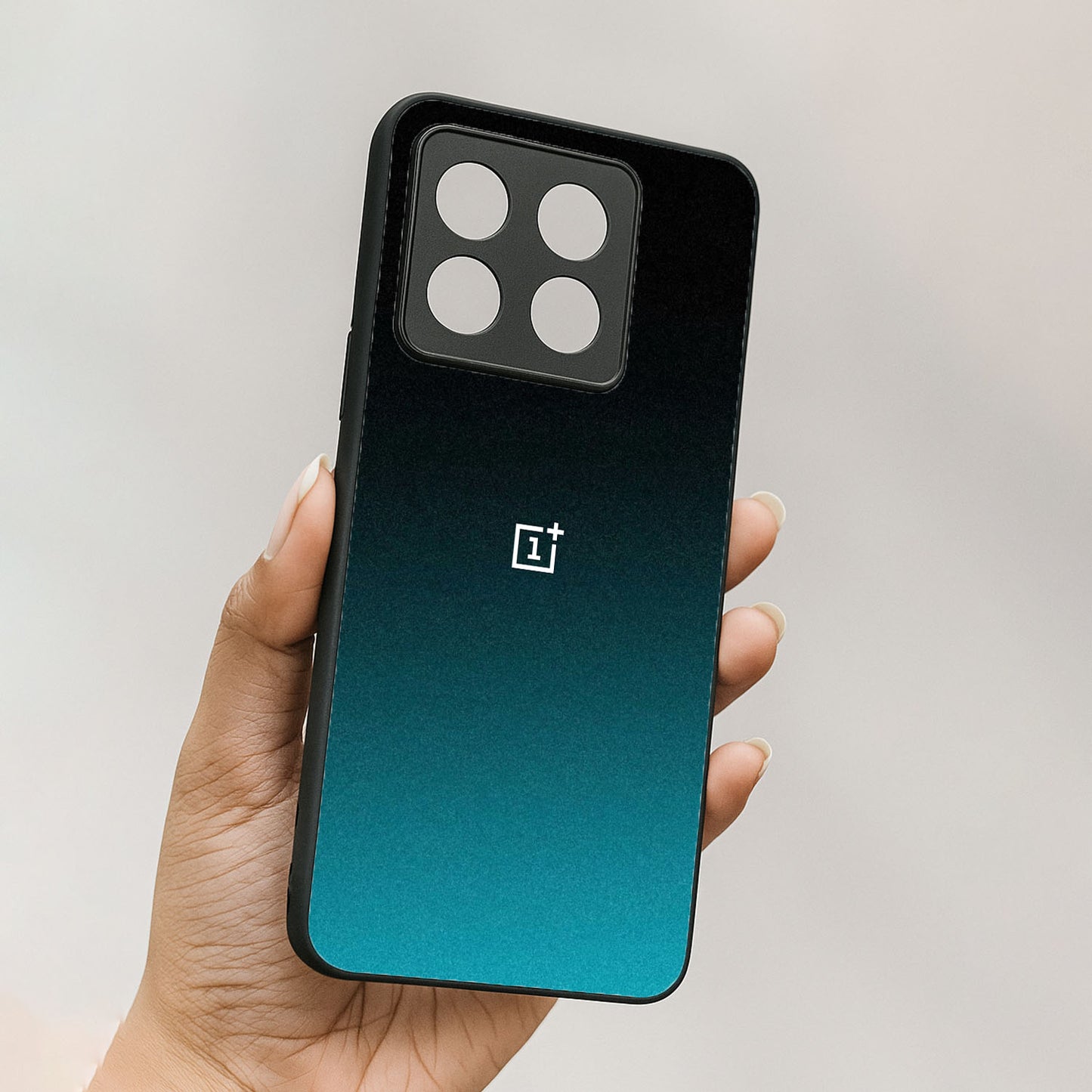 Midnight Teal Metal Back Case forOnePlus 10T 5G