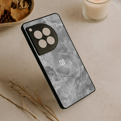 Silver Mist Metal Back Case for OnePlus 12R