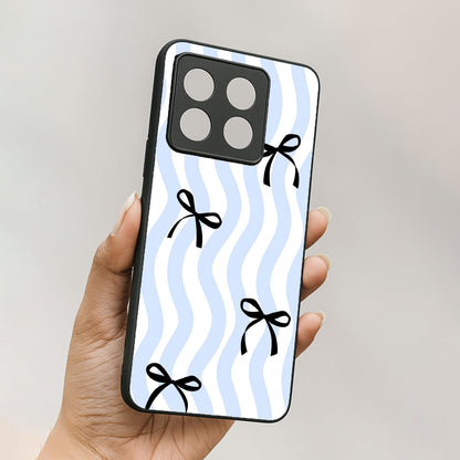 Wave Bow Metal Back Case forOnePlus 10T 5G