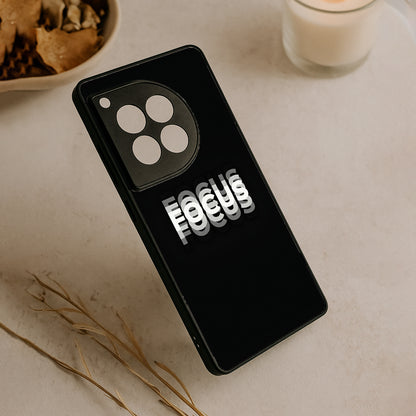 FOCUS' Metal Back Case for OnePlus 12R