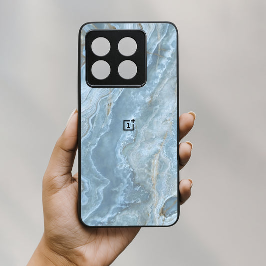 Sea Waves Metal Back Case forOnePlus 10T 5G