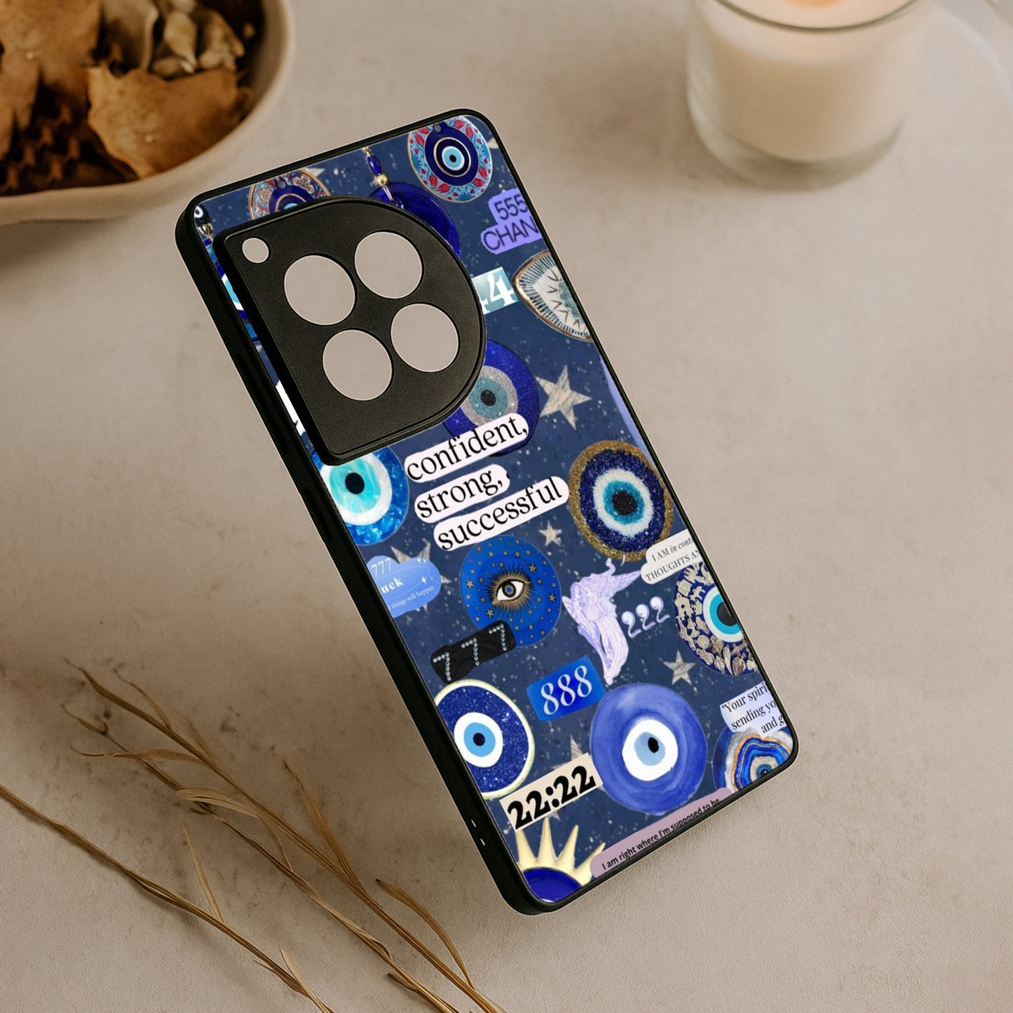 Affirmation Amulet Metal Back Case for OnePlus 12R