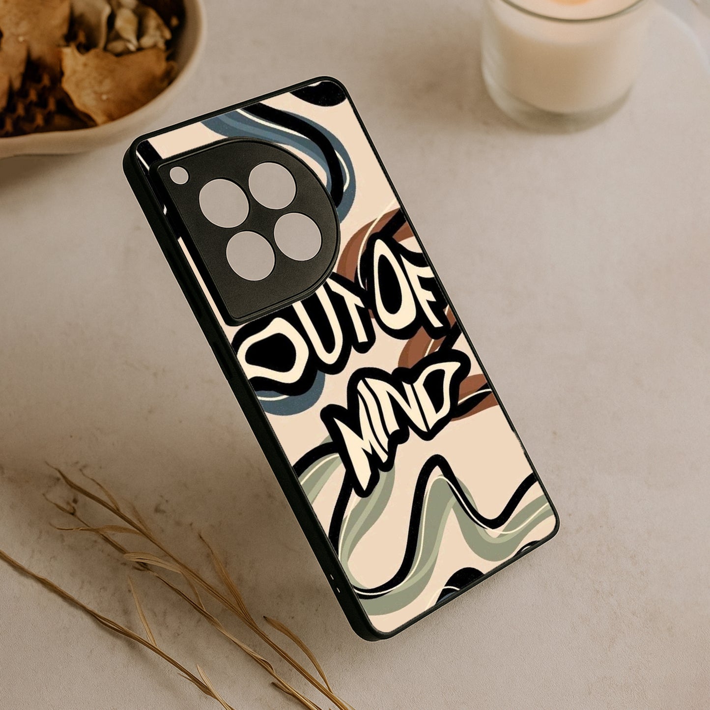 Out Of Mind Metal Back Case for OnePlus 12R