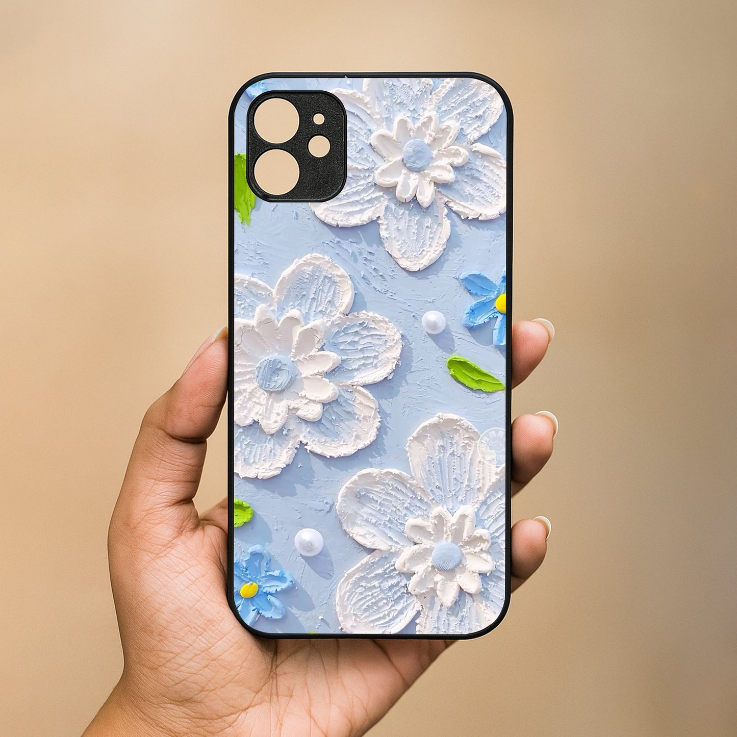 Florra Metal Back Case for Apple Iphone 11