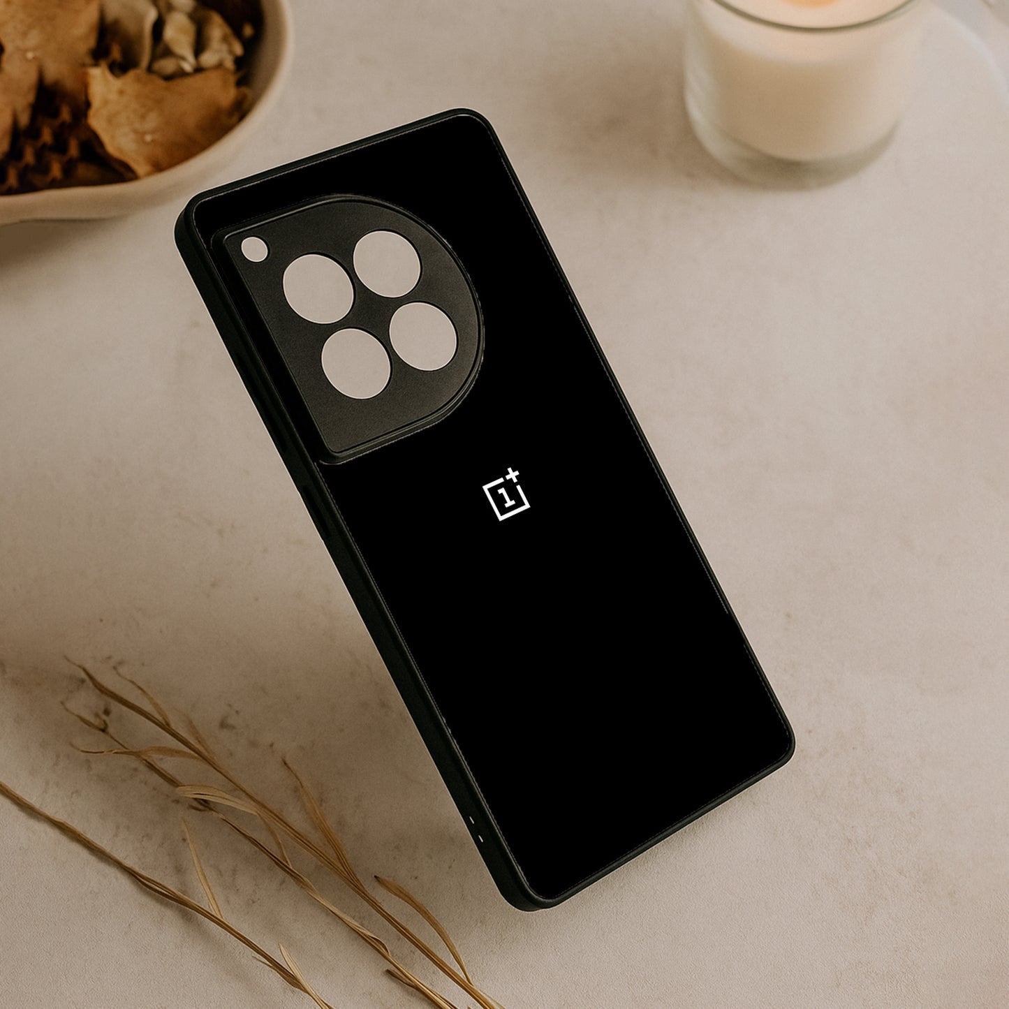 Black Metal Back Case for OnePlus 12R