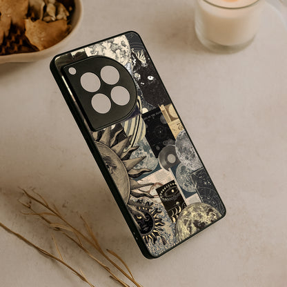 Galaxy Glaze Metal Back Case for OnePlus 12R