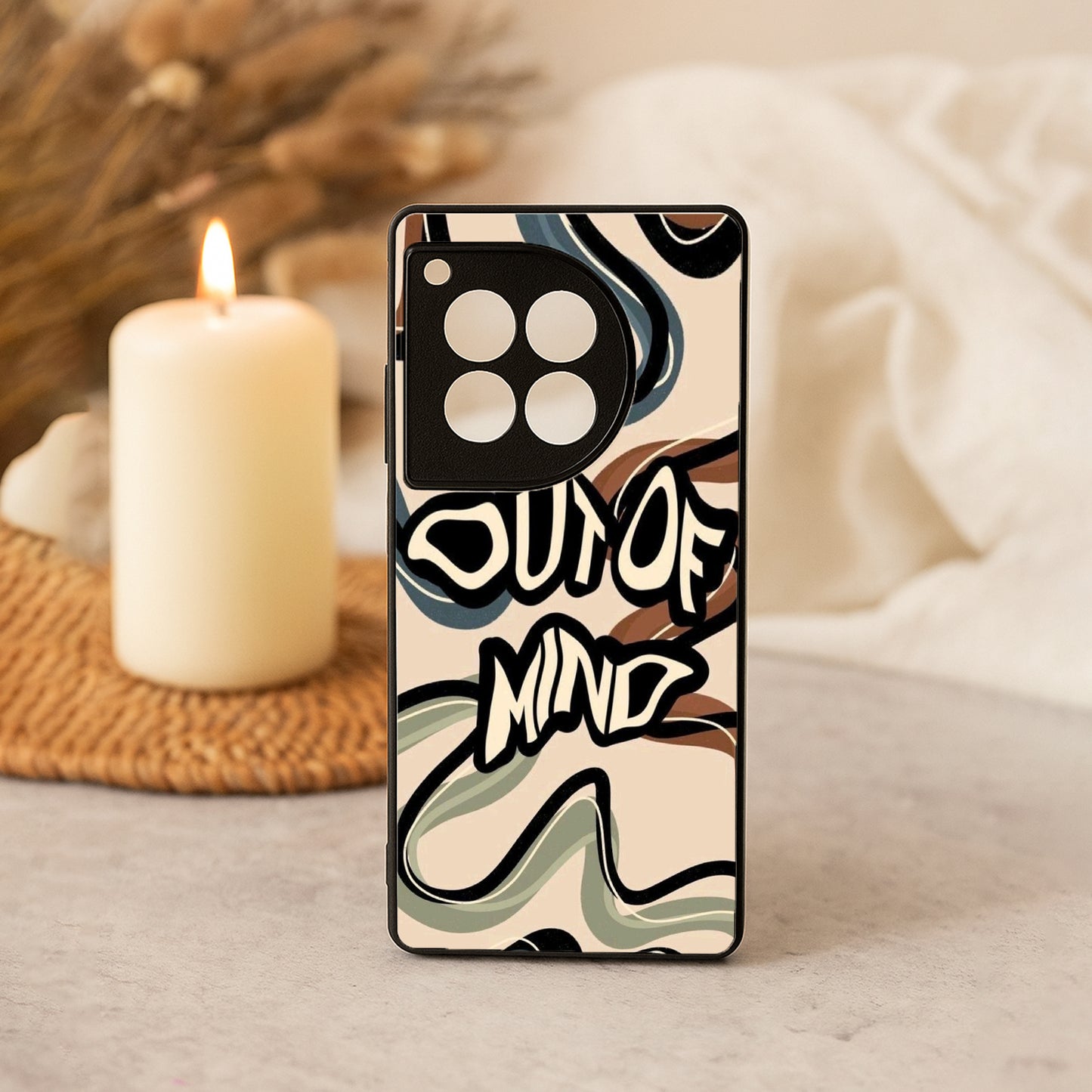 Out Of Mind Metal Back Case for OnePlus 12R