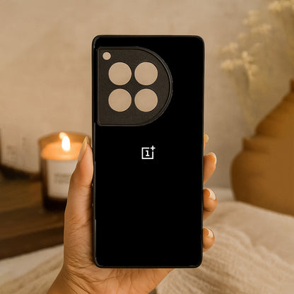 Black Metal Back Case for OnePlus 12R